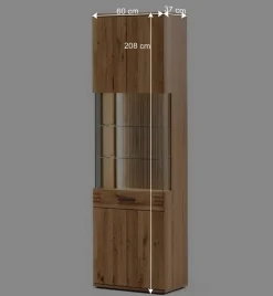 TV Wohnwand Möbel als Set - Crupean (vierteilig)