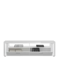 TV Wohnwand Möbel mit LED Set - Gomata (vierteilig)