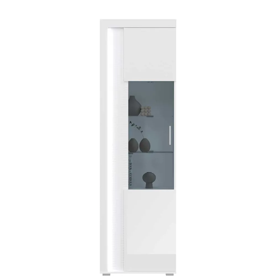 TV Wohnwand Möbel mit LED Set - Gomata (vierteilig)