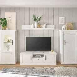 TV Wohnwandkombination 295 cm breit - Liancos (vierteilig)