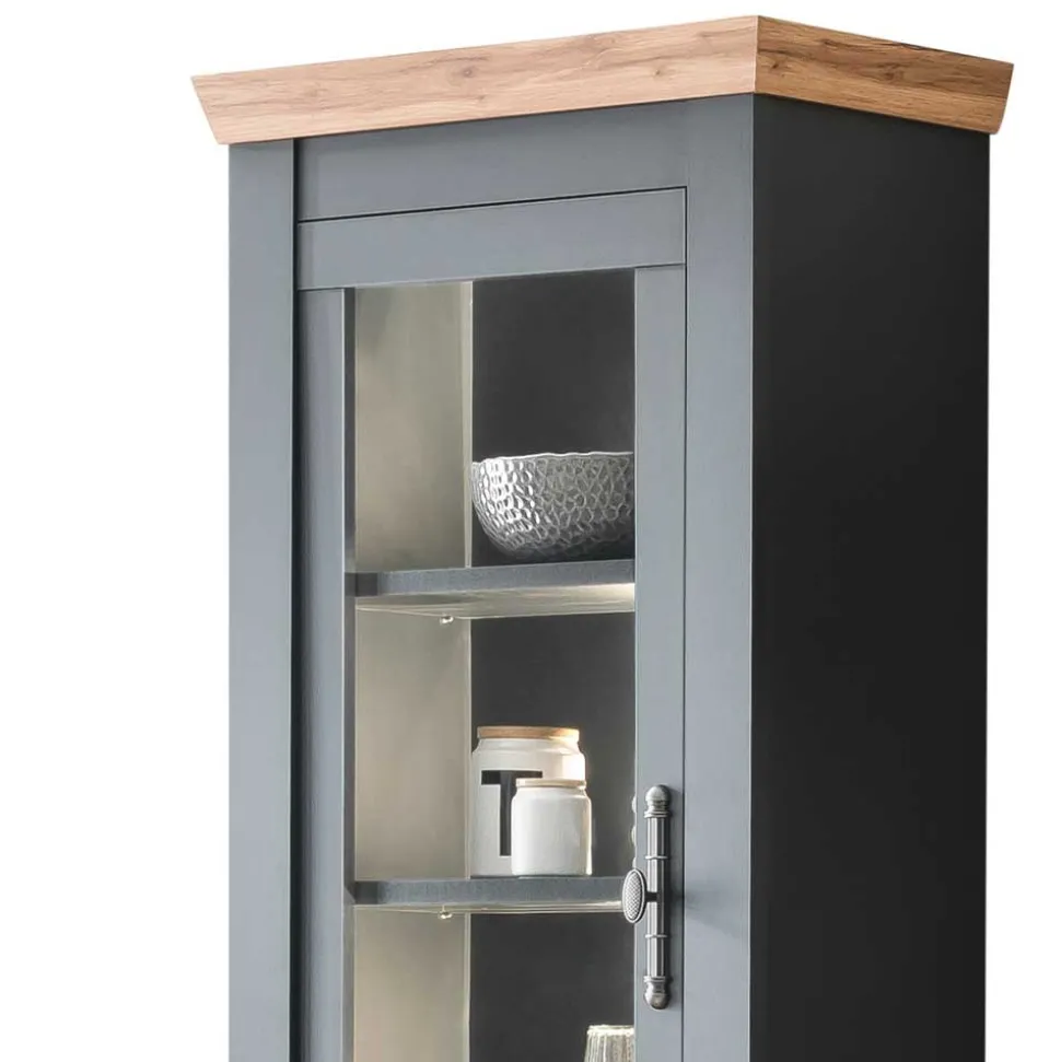 TV Wohnwandmöbel 297 cm breit - Lionel (vierteilig)