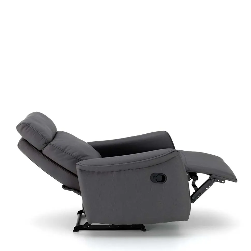 TV Wohnzimmersessel in Anthrazit - Zalona