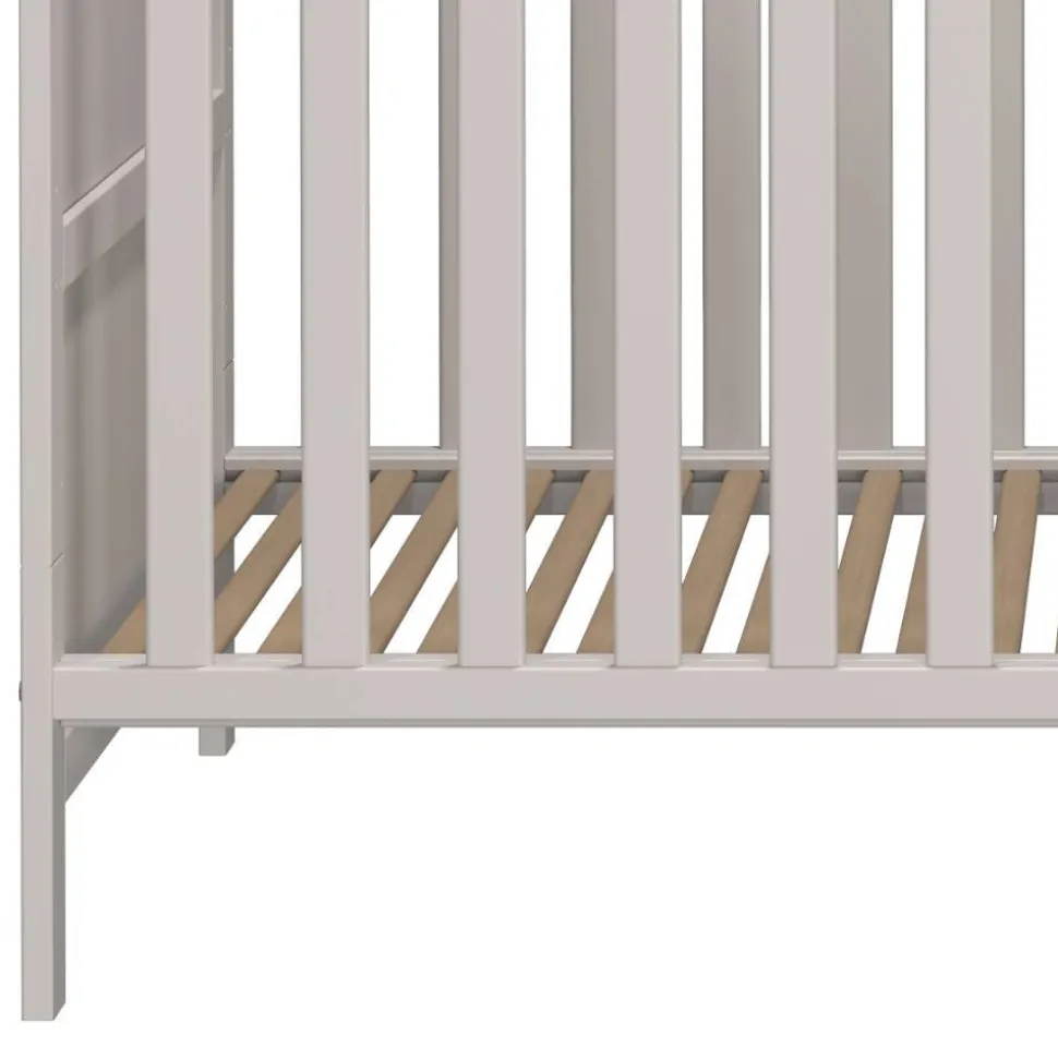 Umbaubares Kinderbett in Hellgrau - Afilon