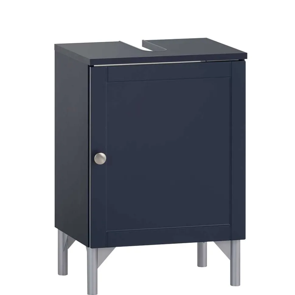 Unterbeckenschrank in Dunkelblau - Canyon