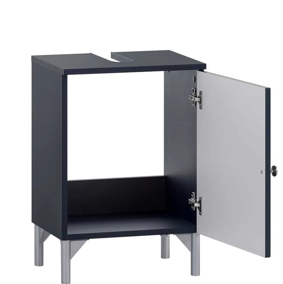 Unterbeckenschrank in Dunkelblau - Canyon