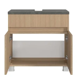 Unterbeckenschrank in Eiche Hell Dekor - Leitha