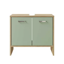 Unterbeckenschrank in Graugrün - Silevos