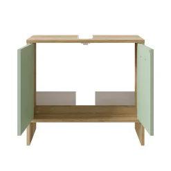 Unterbeckenschrank in Graugrün - Silevos