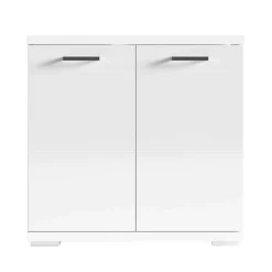 Unterbeckenschrank in Weiß - 2-türig - Fieston