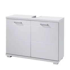 Unterbeckenschrank in Weiß - 2-türig - Fieston