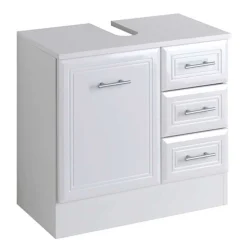 Unterbeckenschrank Maja in Hochglanz Weiß