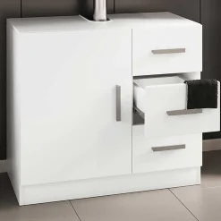 Unterbeckenschrank mit drei Schubladen und Tür - Gransov