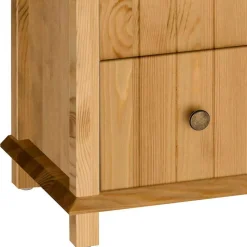 Unterschrank fürs Waschbecken aus Holz Kiefer - Akzinad