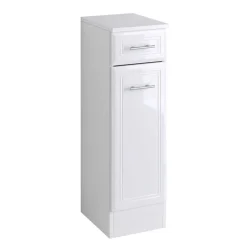 Unterschrank Maja in Weiß Hochglanz