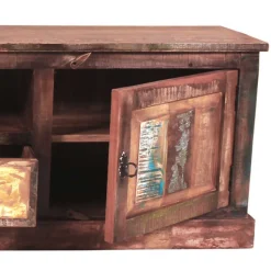 Used Look TV Board aus Altholz Jamaica im Shabby Chic