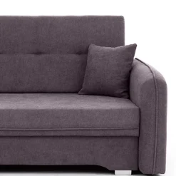 Velours Couch in Mauve mit Federkern - Speccia