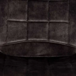 Velours Esstischstuhl in Anthrazit - Macereta (2er Set)