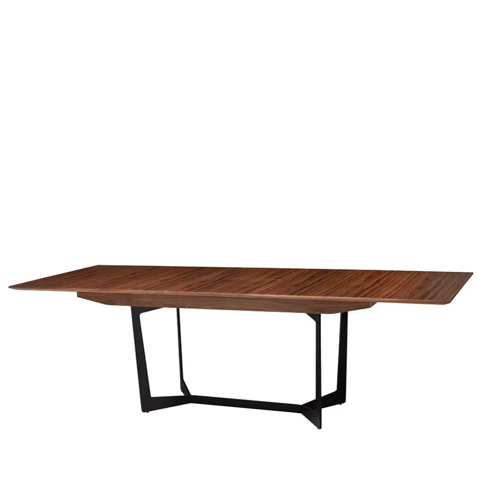 Verlängerbarer Esstisch mit Auszug Butterfly - Eldrida