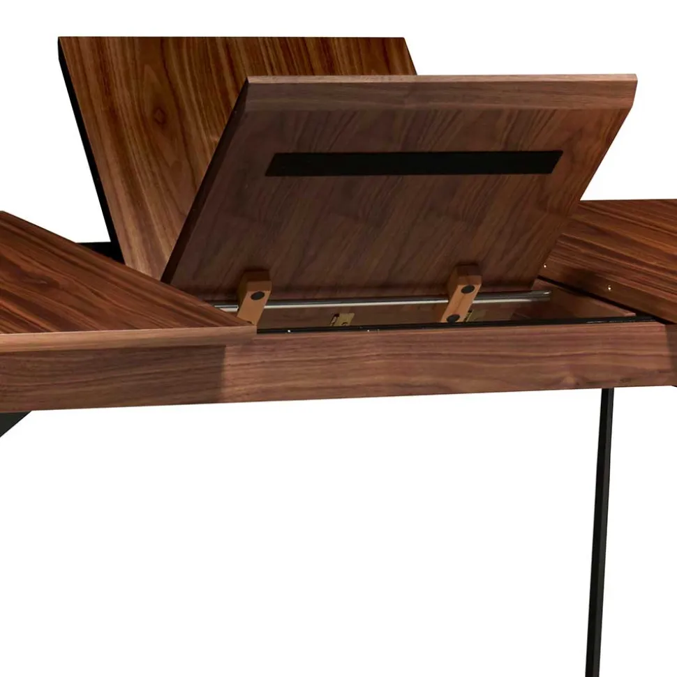 Verlängerbarer Esstisch mit Auszug Butterfly - Eldrida