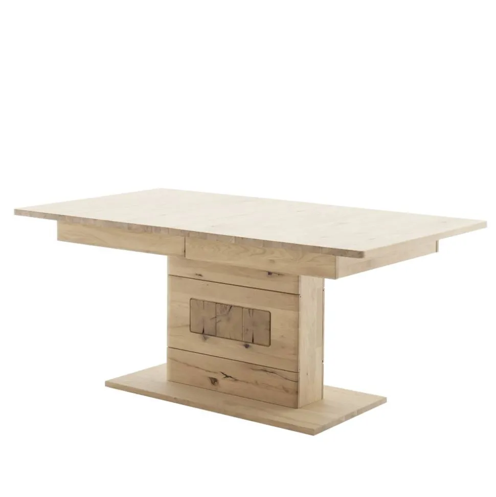 Verlängerbarer Esszimmertisch teilmassiv - Losiamos