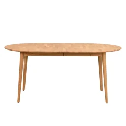 Verlängerbarer Holztisch mit ovaler Platte - Julisch