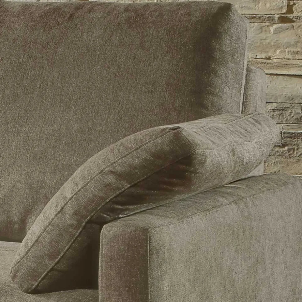 Verwandlungssofa in Grau für zwei Personen - Capio