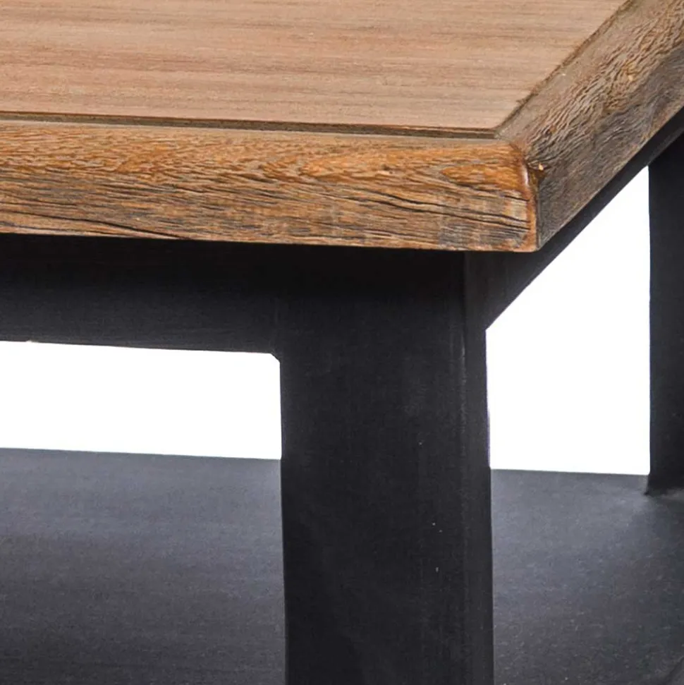 Vintage Couchtisch mit Schubladen & Ablage - Niovan