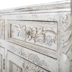 Vintage Design Anrichte in Holz White Wash - Perolyn