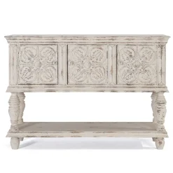 Vintage Design Konsolentisch mit drei Türen - Perolyn