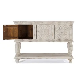 Vintage Design Konsolentisch mit drei Türen - Perolyn