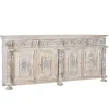 Vintage Design Sideboard in Holz White Wash - Cionga