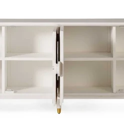 Vintage Design Sideboard aus Mango Massivholz - Triboot