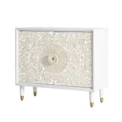 Vintage Design Türenkommode aus Mango Massivholz - Triboot