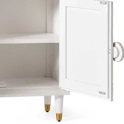 Vintage Design Türenkommode aus Mango Massivholz - Triboot