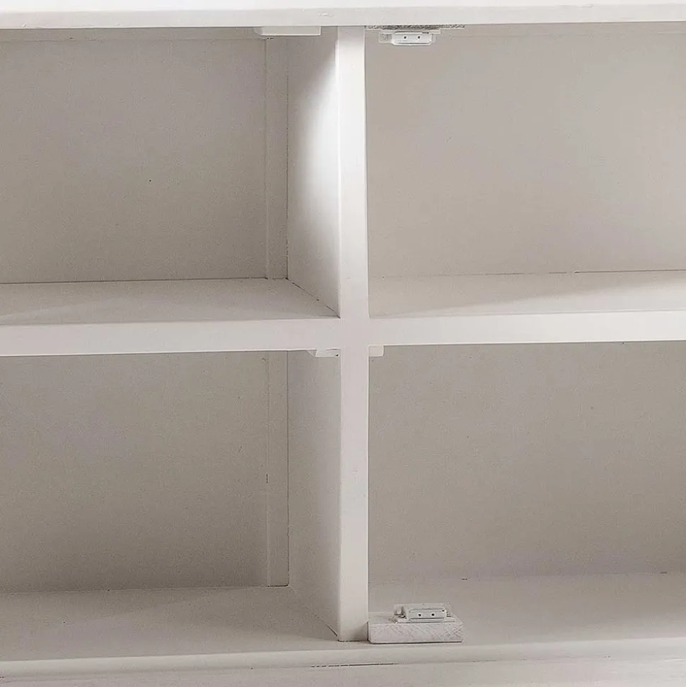 Vintage Design Türenkommode aus Mango Massivholz - Triboot