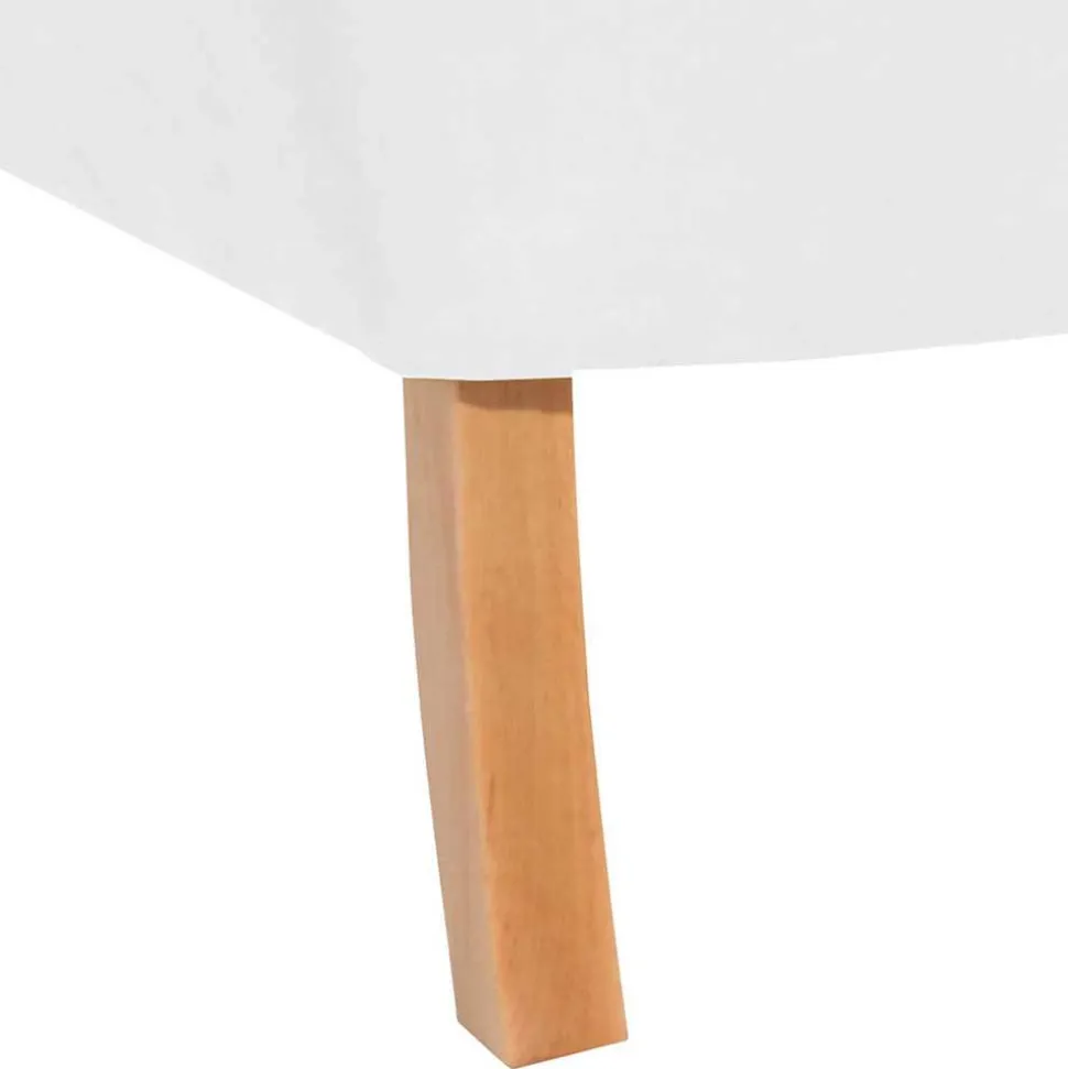 Vintage Designsessel in Creme und Buche - Ardit