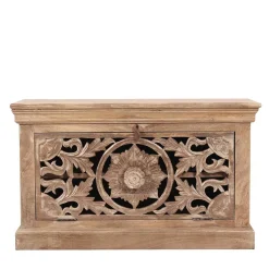 Vintage Dielenmöbel mit Schnitzereien - Runiasa (fünfteilig)