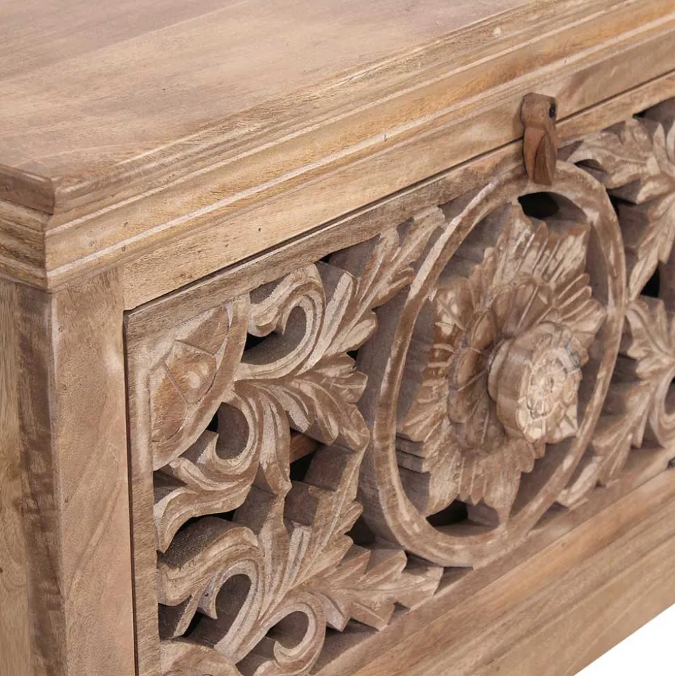 Vintage Flurmöbel aus Holz Sandfarben - Runiasa (sechsteilig)