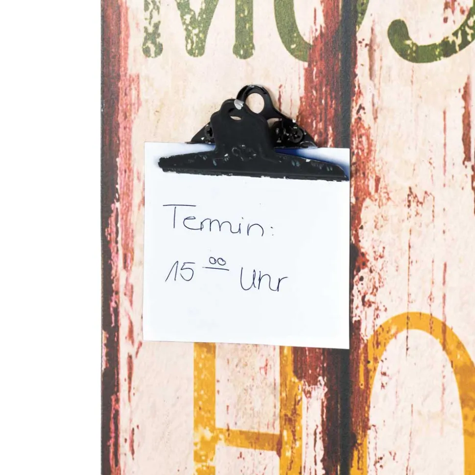 Vintage Garderobe Coventry mit Uhr