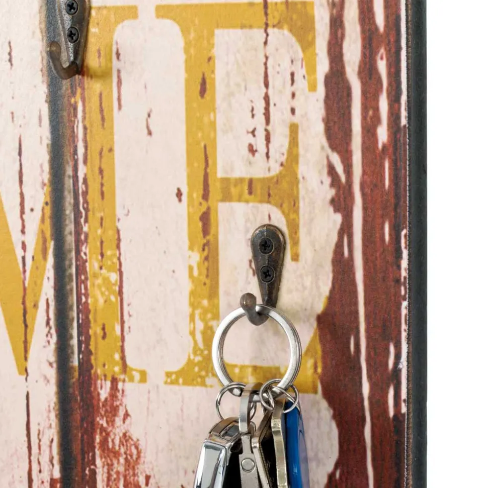 Vintage Garderobe Coventry mit Uhr