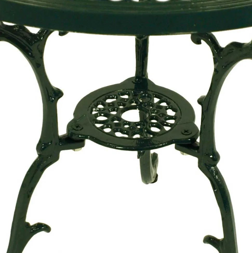 Vintage Gartentisch & zwei Armlehnenstühle - Mora (dreiteilig)