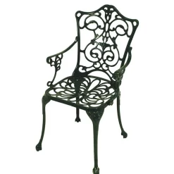 Vintage Gartentisch & zwei Armlehnenstühle - Mora (dreiteilig)