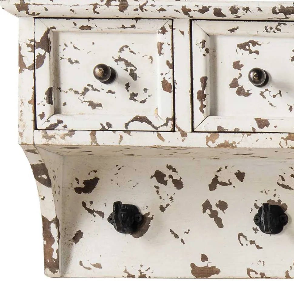 Vintage Küchenregal mit Schubladen & Haken - Naharas