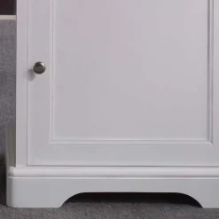 Vintage Kommode in Weiß & Nussbaum - Zarinas