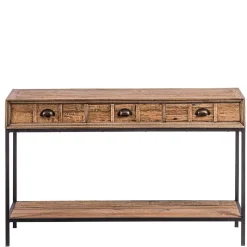 Vintage Konsolentisch mit drei Schubladen - Uvolph