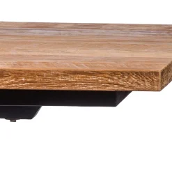 Vintage Landhaus Esszimmertisch in Teak & Schwarz - Niovan