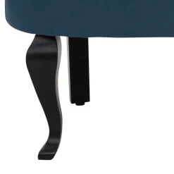 Vintage Polstersessel & Hocker - Akper (zweiteilig)