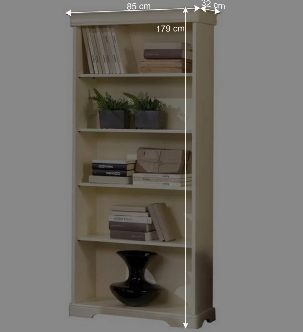 Vintage Style Regal in Weiß - Zarinas