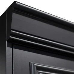 Vintage Vitrinenschrank in Schwarz - Graddos