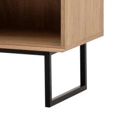 Vitrine in Eiche Stone Holzoptik - Jaskin